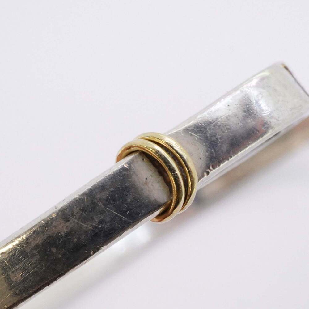 Tiffany & Co. Hook Eye Bangle, 18K Yellow Gold (KYG), Sterling Silver 925, Wo... - Picture 8 of 10